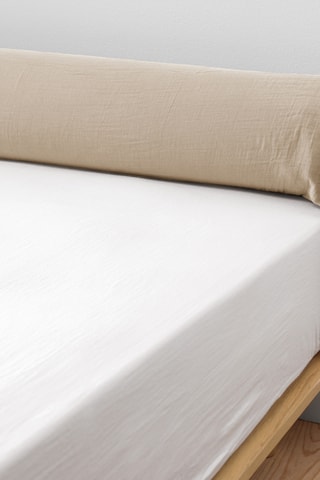 Taie de traversin Gaïa - Beige