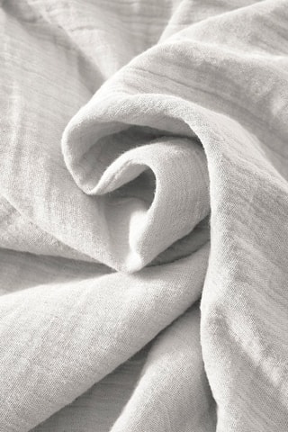 Nappe rectangulaire en coton 125 g/m² Gaïa - Nuage