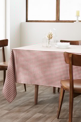 Nappe rectangulaire Vickie - Terracotta