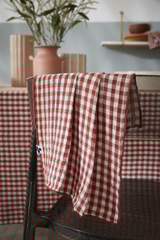 Nappe rectangulaire Vickie - Terracotta