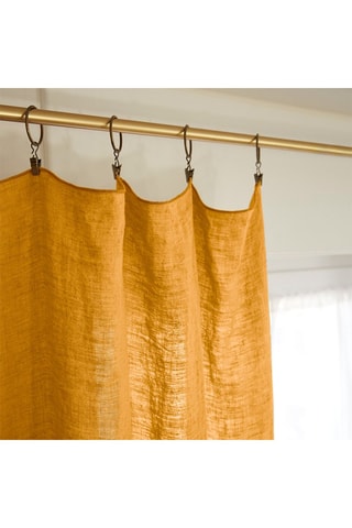 Rideau ajustable Soline  Miel - 140 x 270 cm
