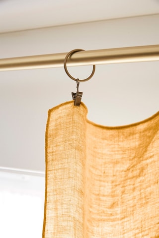 Rideau ajustable Soline  Miel - 140 x 270 cm