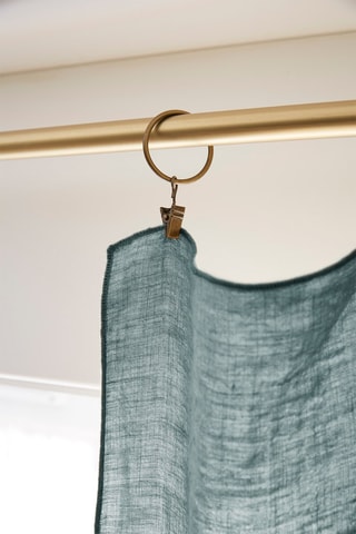 Rideau ajustable Soline  Ardoise - 140 x 270 cm