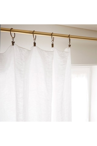 Rideau ajustable Soline  Craie - 140 x 270 cm