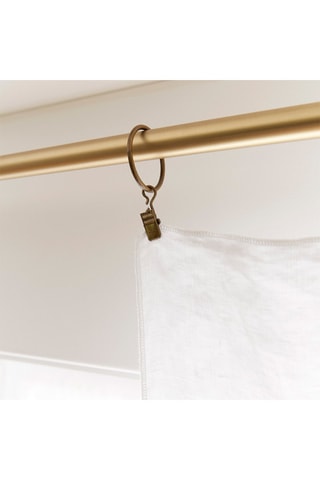 Rideau ajustable Soline  Craie - 140 x 270 cm