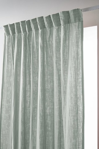 Rideau Gaïa - Vert d'eau - 140 x 240 cm
