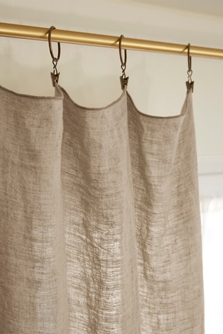 Rideau ajustable Soline  Sable - 140 x 270 cm