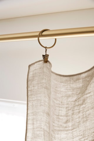 Rideau ajustable Soline  Sable - 140 x 270 cm