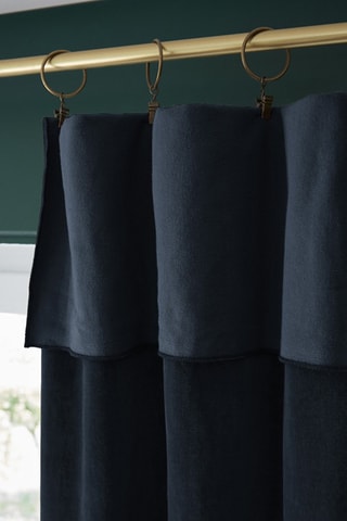 Rideau César Bleu marine - 140 x 270 cm