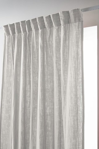 Rideau Gaïa - Gris clair - 140 x 240 cm