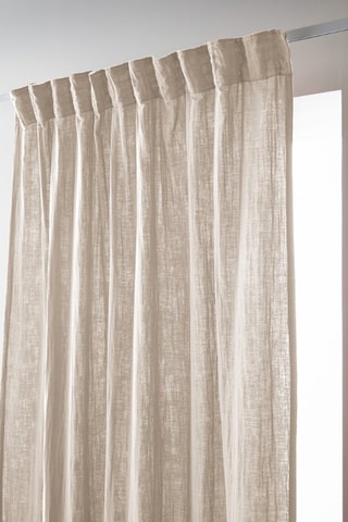 Rideau Gaïa - Beige clair - 140 x 240 cm