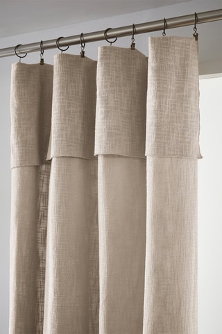 Rideau ajustable Sixtine - Beige - 140 x 270 cm
