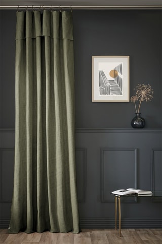 Rideau ajustable Sixtine - Kaki - 140 x 270 cm
