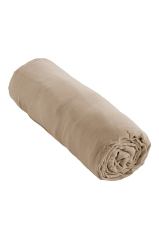 Drap-housse Gaïa - Beige