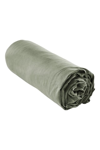 Drap-housse Lysandre - Vert olive