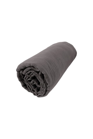 Drap-housse Gaïa Granit