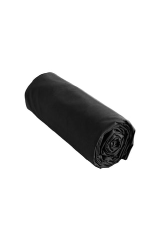 Drap-housse en coton 57 fils/cm² Ambre - Truffe