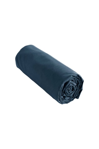 Drap-housse en coton 57 fils/cm² Ambre - Mûre