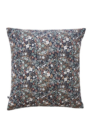 Taie d'oreiller en gaze de coton 125 g/m² - Capucine - Bleu marine