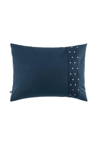 Taie d'oreiller en coton 57 fils/cm² Agathe - Mûre