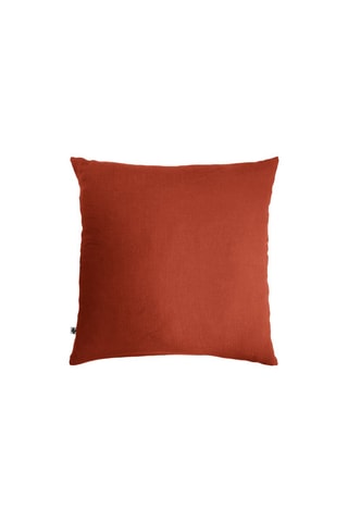 Taie d'oreiller Gaïa Terracotta
