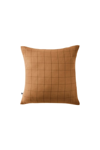 Taie d'oreiller en coton 125 g/m² Gaïa Match - Camel