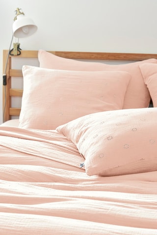 Taie d'oreiller Gaïa Boho Guimauve