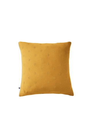 Taie d'oreiller Gaïa Boho Safran