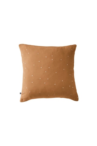 Taie d'oreiller Gaïa Chic Camel