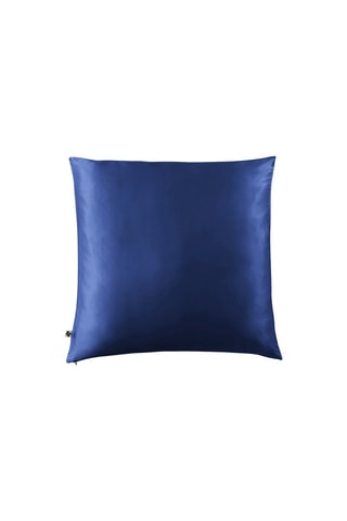 Taie d'oreiller en soie de mûrier Soanne - Bleu foncé
