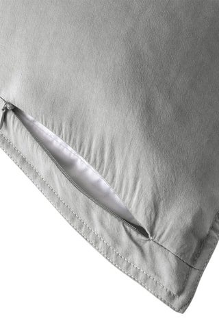 Taie d'oreiller en lyocell 120 fils/m² Lysandre - Gris