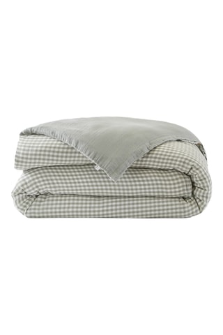 Housse de couette réversible Vickie - Kaki