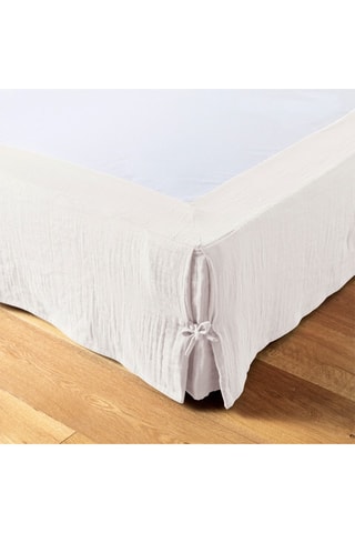 Cache-sommier en coton 125 g/m² Gaïa - Chantilly