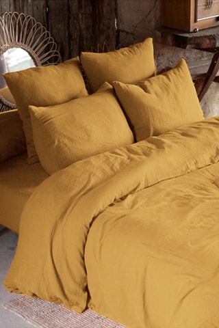 Housse de couette Gaïa Safran