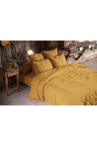 Housse de couette Gaïa Safran