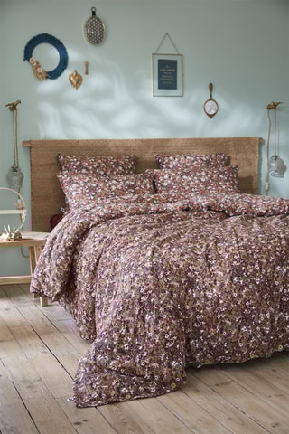 Housse de couette en gaze de coton 125 g/m² - Capucine  Camel