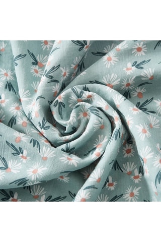 Housse de couette Marguerit  Bleu clair et blanc