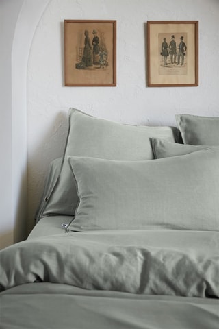 Housse de couette Lysandre - Vert d'eau