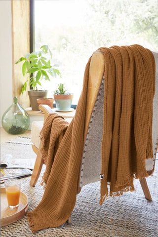 Plaid GaÏa 
180 x 220 cm - Camel