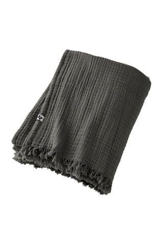 Plaid GaÏa 180 x 220 cm - Granit