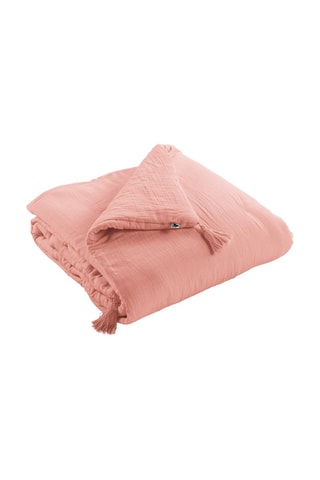 Bout de lit Gaïa Rose pêche