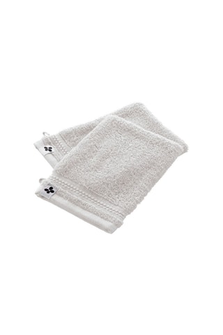 2 gants de toilette Garance Chantilly