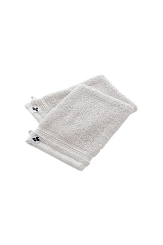 2 gants de toilette Garance Chantilly