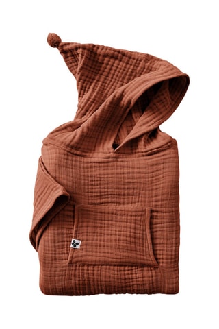 Poncho Gaïa - Terracotta