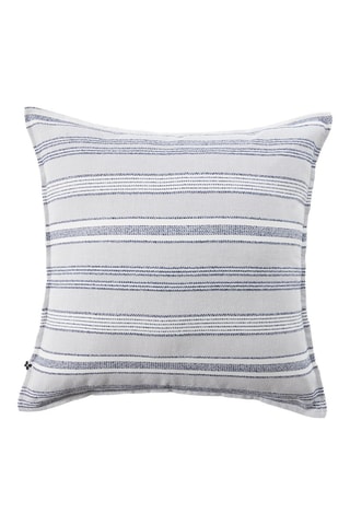 Housse de coussin Doris - Bleu et blanc - 60 x 60 cm