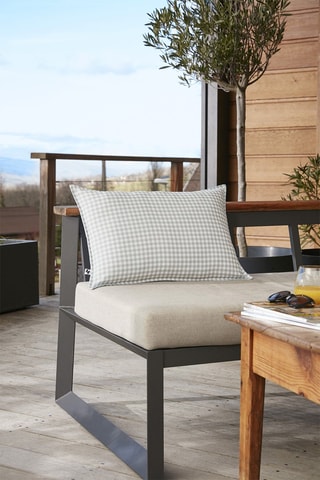 Housse de coussin Vickie - Eucalyptus - 40 x 60 cm