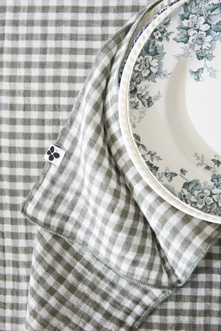3 serviettes de table Vickie - Kaki