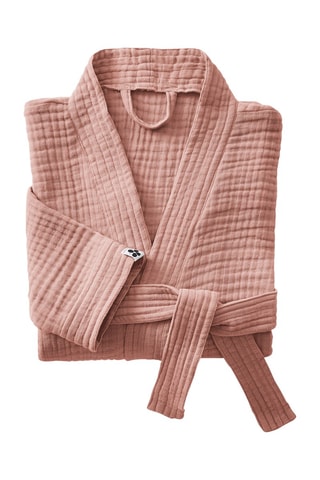 Peignoir mixte Gaïa - Pêche