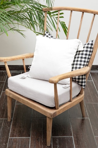 Coussin en polyester Gaïa 125 g/m² - Chantilly - 40 x 40 cm
