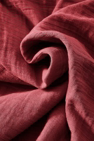 Coussin Gaïa Lie de vin - 40 x 40 cm